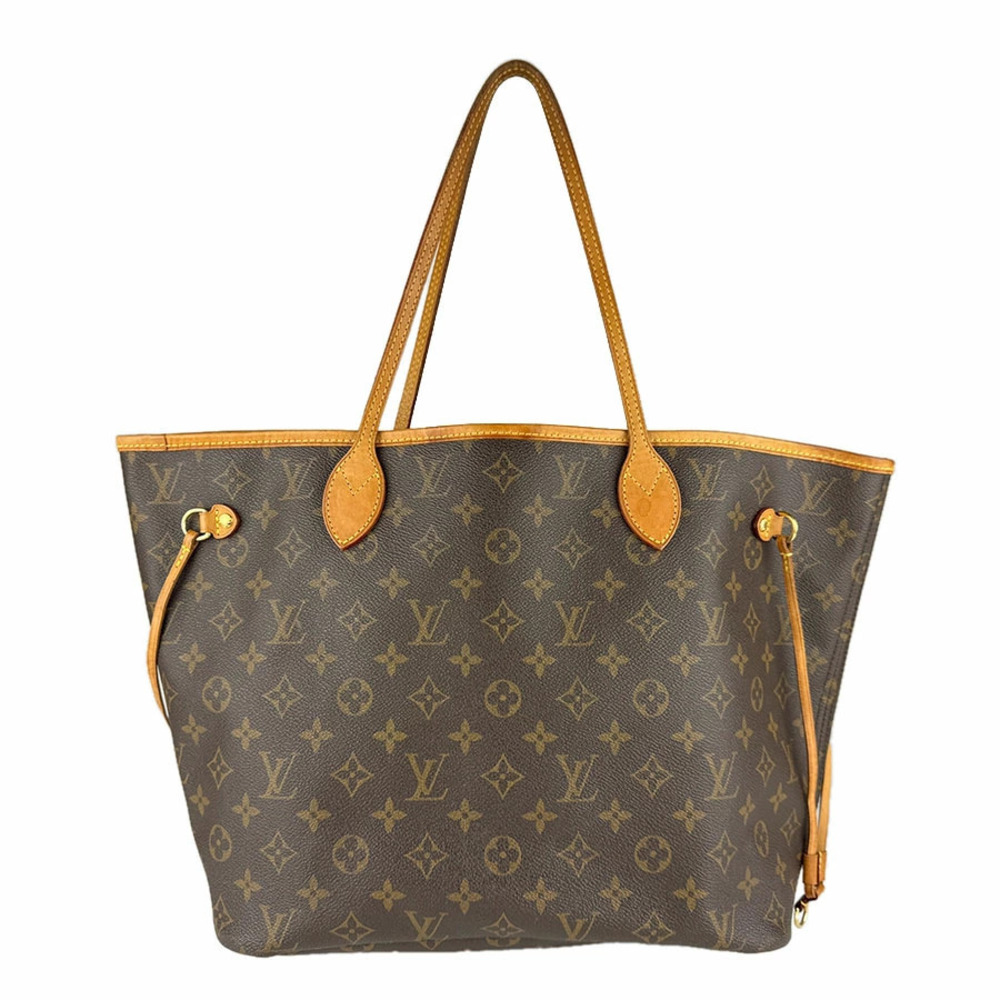 Louis Vuitton Monogram Neverfull Handbag Canvas Brown